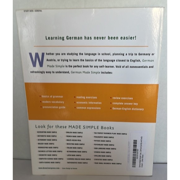 German Made Simple : Learn to Speak and Understand German by Arnold Leitner - Picture 2 of 7